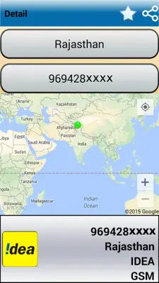 Mobile Calls Location Track App android App screenshot 2